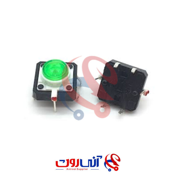 LED Tactile Button Green