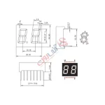 7SEGMENT display KLB-402VD - تصویر 2