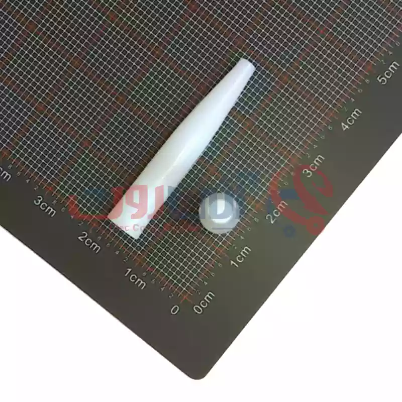 ART35x6mm اسپیسر (شمع) پلاستیکی یک سر رزوه 35x6mm - تصویر 1