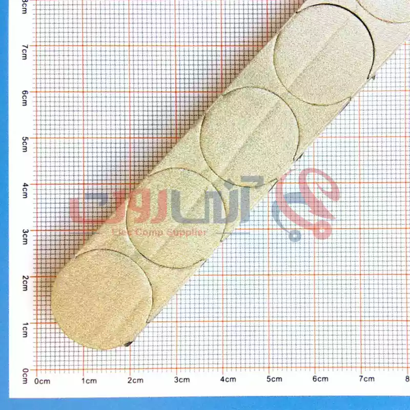 20x10_h0 پد رسانا برای تاچ 20x10_H0mm جایگزین فنر - تصویر 1