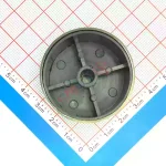 سر ولوم بدنه فلزی مشکی آمپلی فایر صوتی سایز 40x20mm - تصویر 2